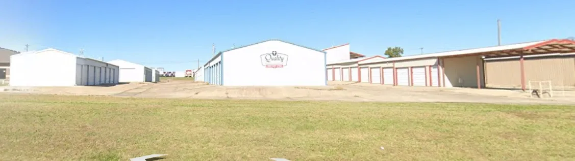 side of storage facility 